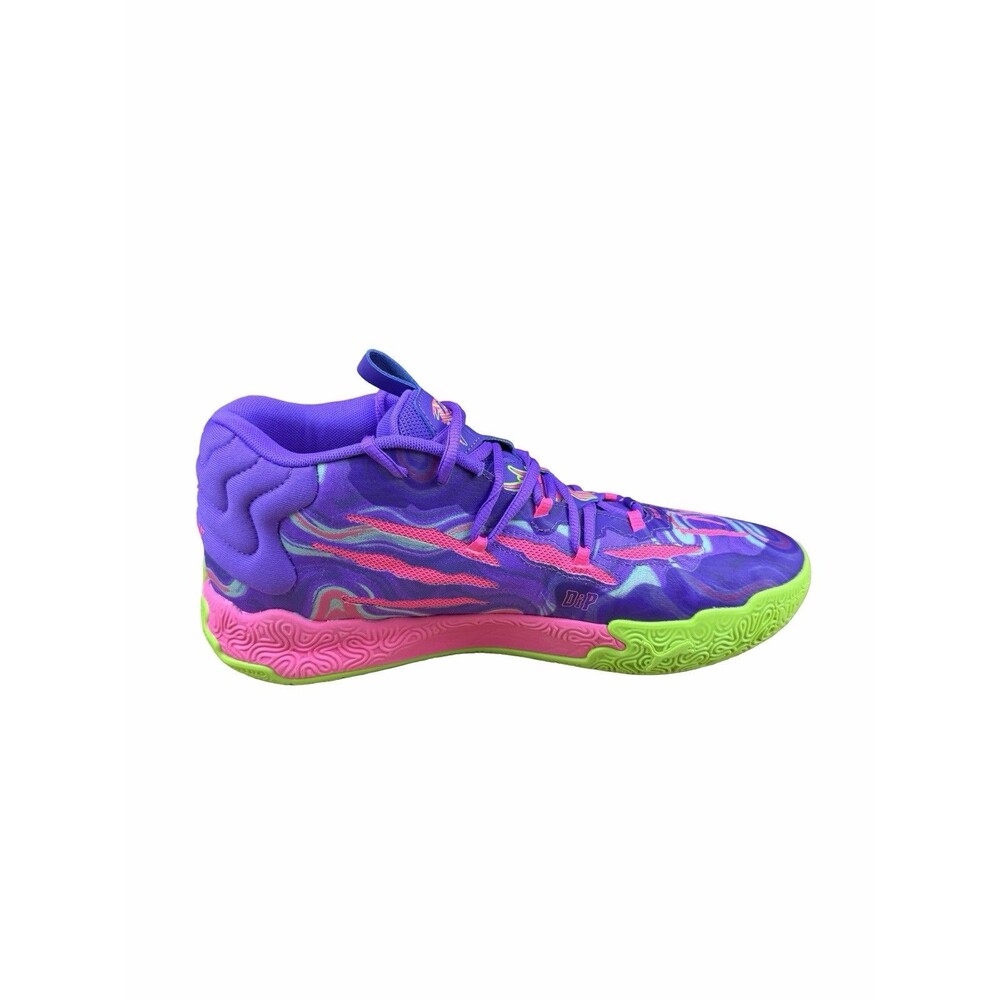 Puma MB.03 Toxic LaMelo Ball Purple Men’s  Basketball Shoes Size 12 Sneakers - Picture 5 of 10
